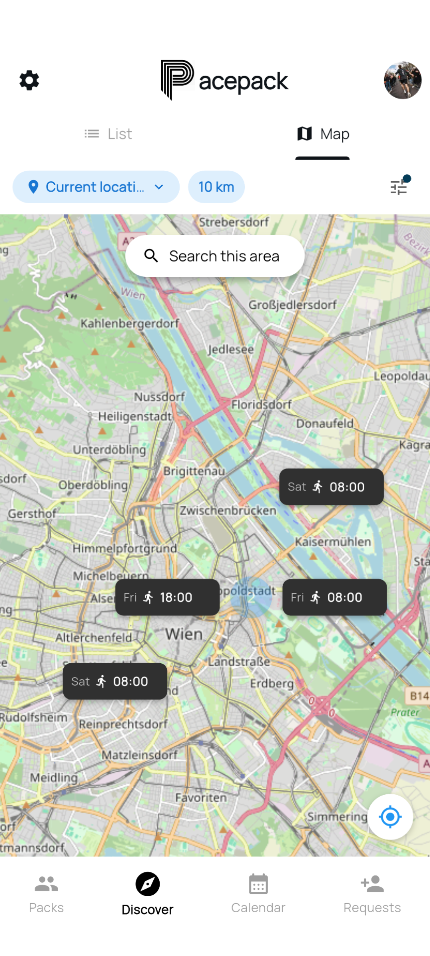 Discover local runs anywhere